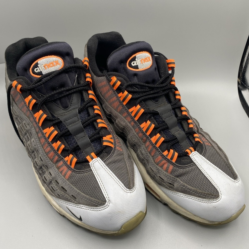 Nike Air Max 95 Sneakers Mens 13 Gray Orange Kim Jones Total Collab DD1871-001
